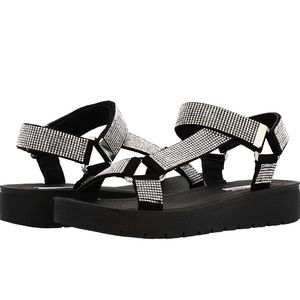 STEVE MADDEN | Nil rhinestone sandal (NIB)